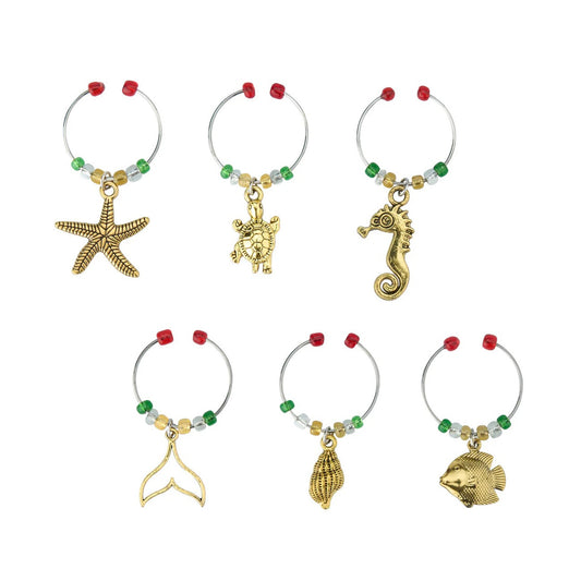 Wine Charms - Sea Life