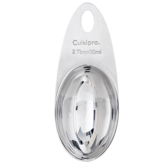 Cuisipro coffee scoop, 2 Tbsp / 30 ml, stainless-steel bowl with hanging loop